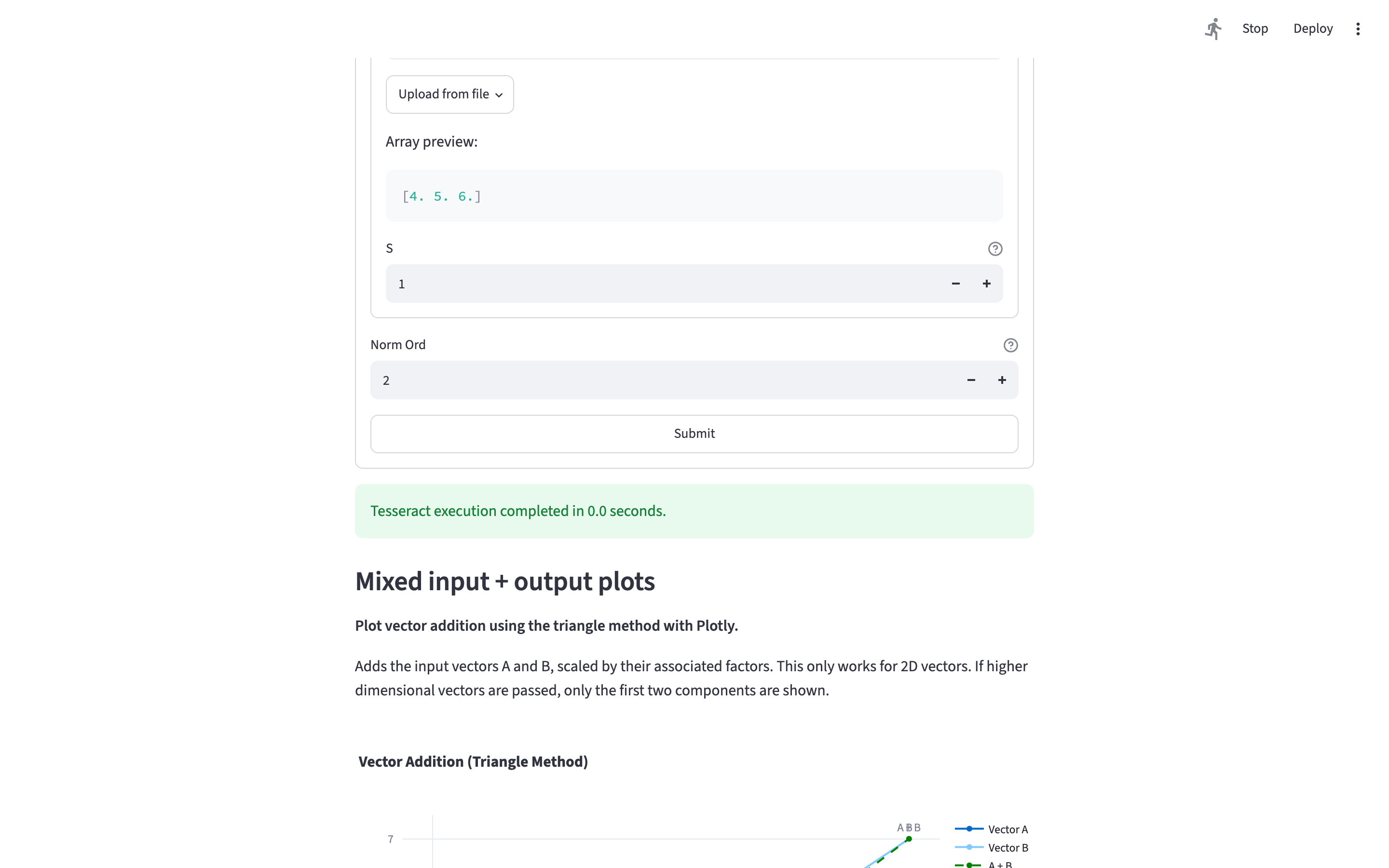 Simple layout